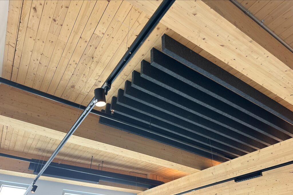 Acoustical ceiling