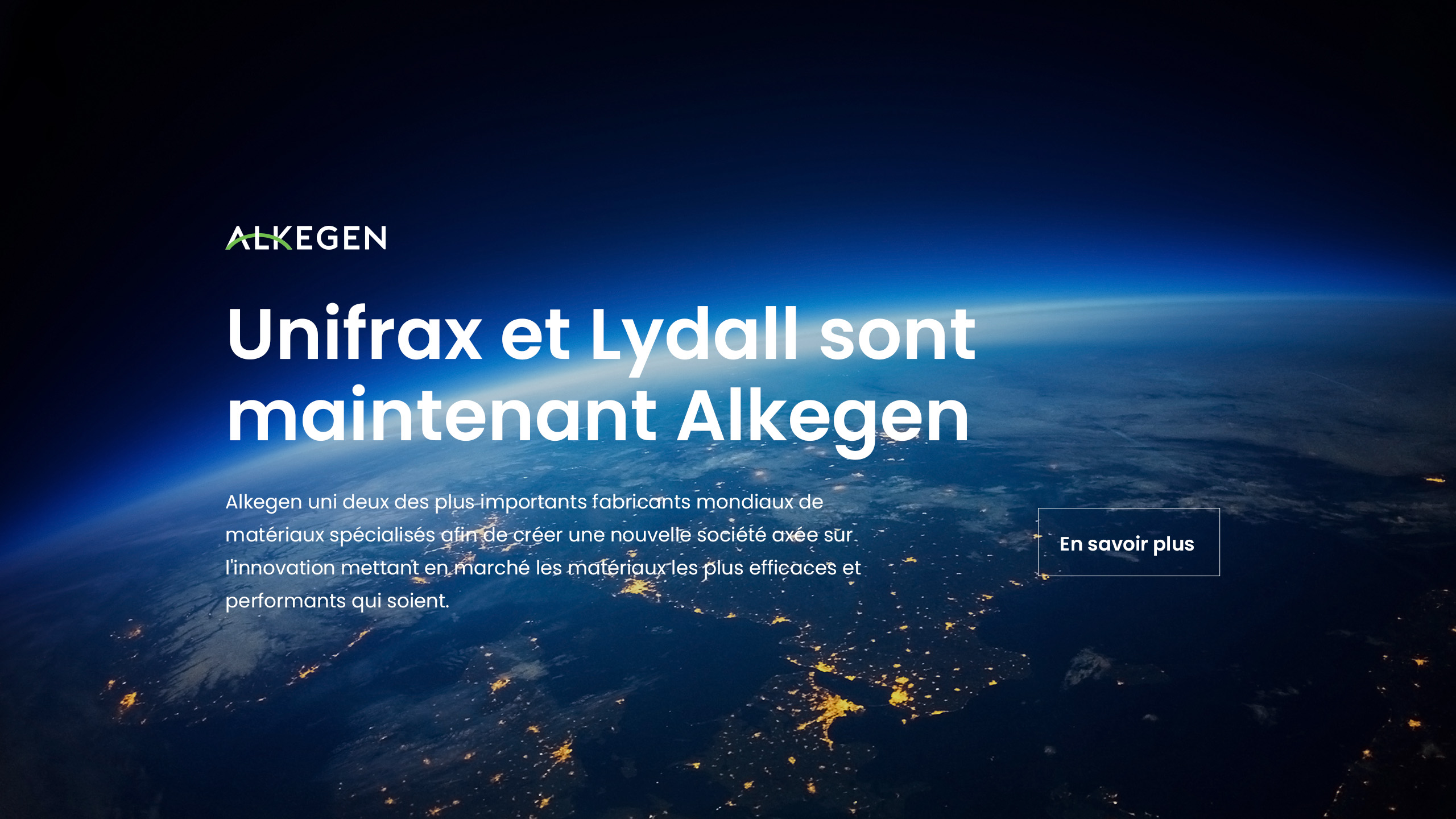 Unifrax et Lydall sont maintenant Alkegen