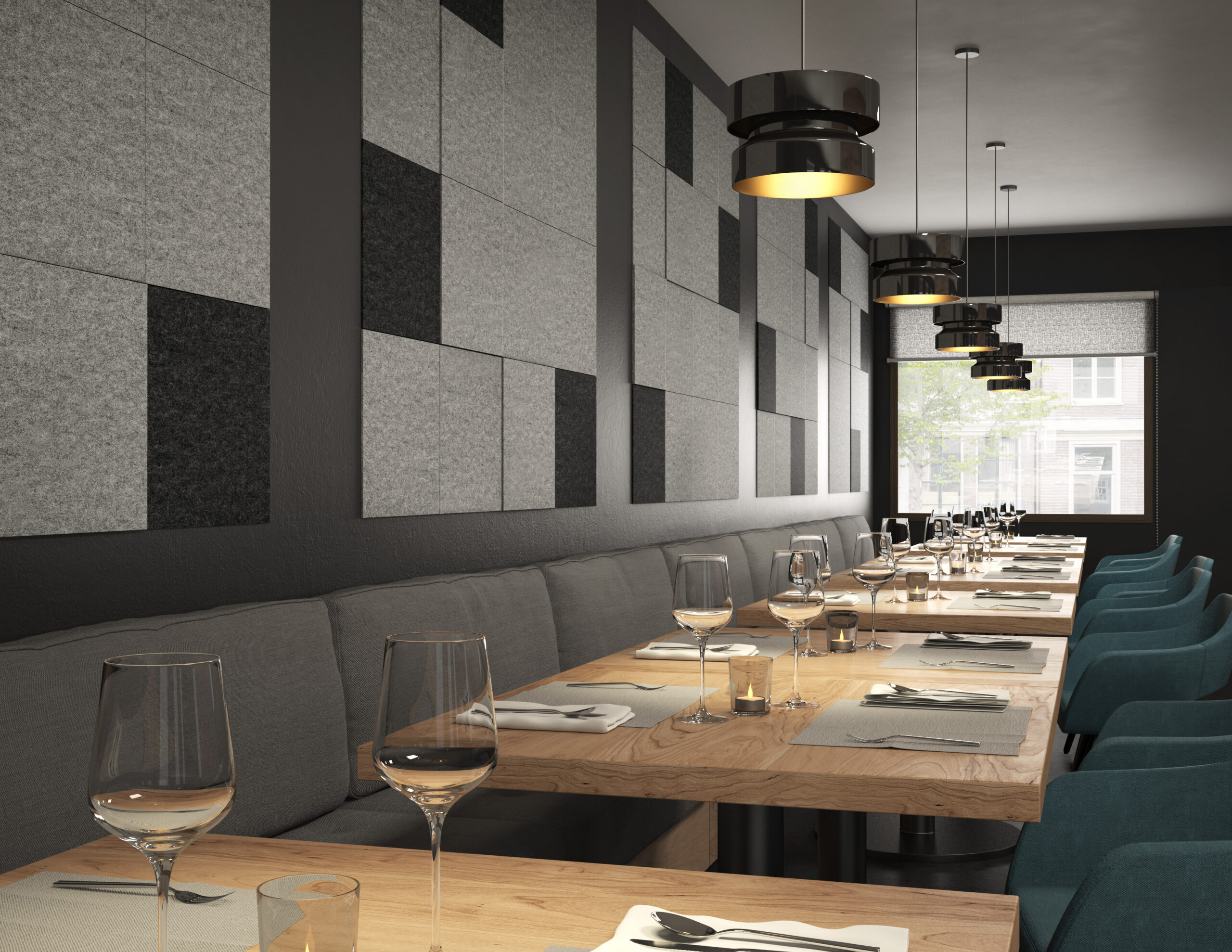 Restaurant-acoustic-solution