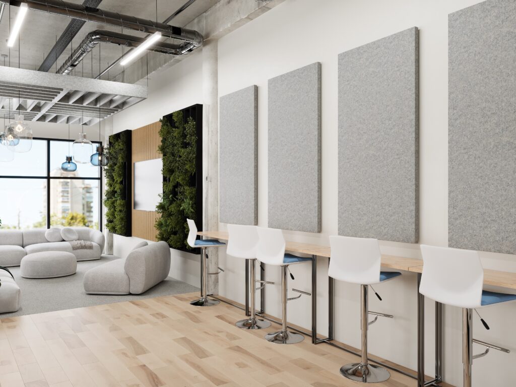 Workplace acoustical panel